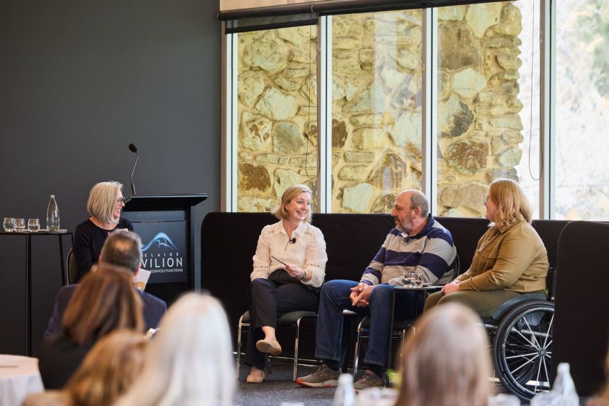 group of panel members